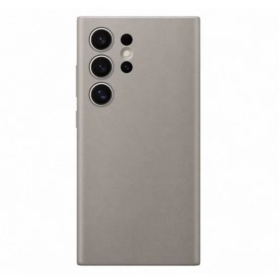 Cover Samsung S24 Ultra Vegan Leather Case &ndash; Taupe